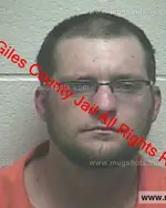 Booking photo of Gerald Griffin Stevenson, Giles County, Apr 7, 2020