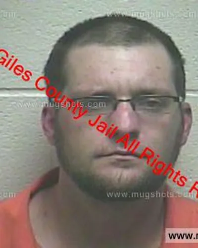 Booking photo of Gerald Stevenson, Giles County, Apr 7, 2020