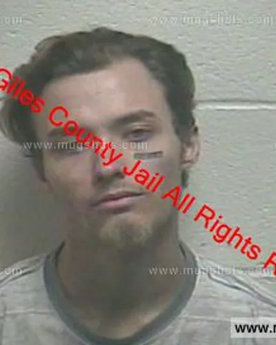 Booking photo of Sean Lufkin, Giles County, Jan 7, 2020