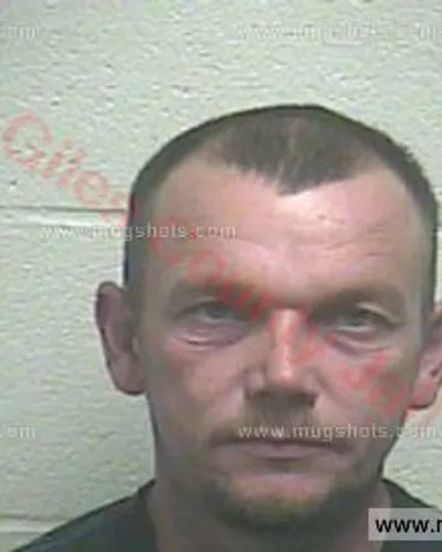 Booking photo of Larry Elwood Kelley, Giles County, Nov 17, 2015