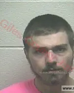 Booking photo of Kyle Lee Peters, Giles County, Jan 10, 2018