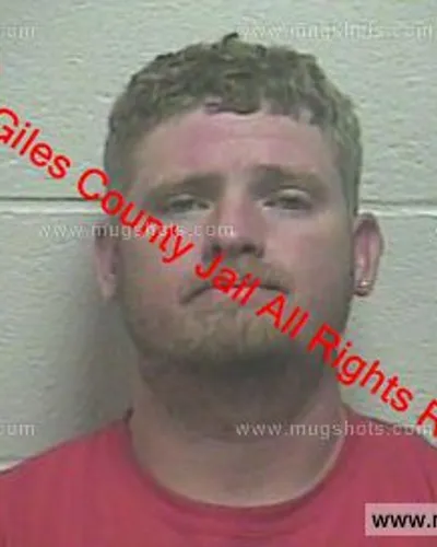 Booking photo of Robert Byrdic, Giles County, May 8, 2019