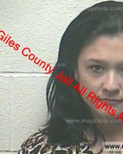 Booking photo of Barbara Cates, Giles County, Oct 22, 2019