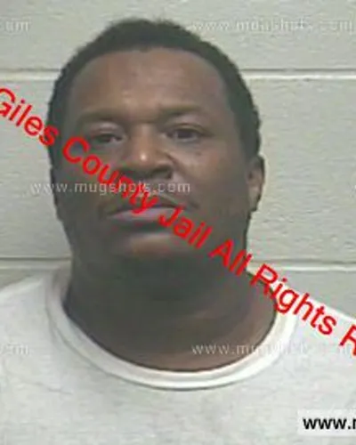 Booking photo of Corey Chambers, Giles County, Dec 25, 2018