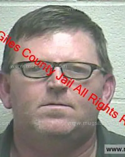 Booking photo of Tommy Burleson, Giles County, Jan 11, 2019