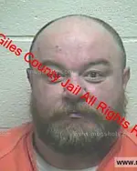 Booking photo of Scott Kenneth Herren, Giles County, Feb 13, 2019