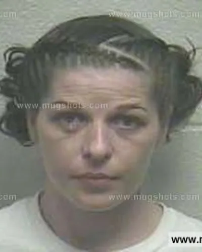 Booking photo of PAULA MECHELLE RUSSELL, Giles County, Nov 8, 2014