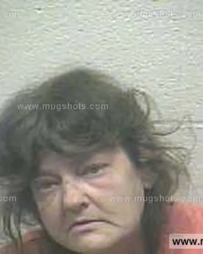 Booking photo of Barbara Everett, Giles County, Dec 4, 2014