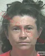 Booking photo of Dawn Michelle Garcia, Giles County, May 24, 2018