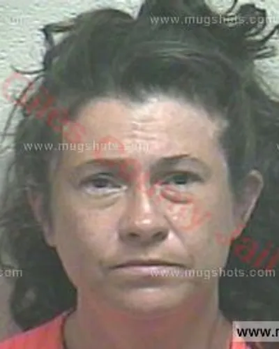 Booking photo of Dawn Michelle Garcia, Giles County, May 24, 2018