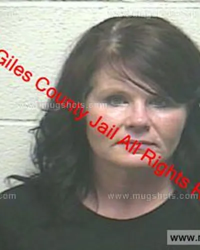 Booking photo of Michelle Lee Jones, Giles County, Feb 12, 2019