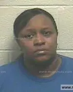 Booking photo of Veronica Le'Trece Howard, Giles County, May 12, 2014