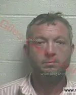 Booking photo of Shane Evans Vincent, Giles County, Oct 6, 2016