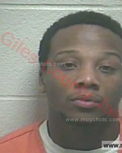 Booking photo of Quenton Braden, Giles County, Jun 7, 2017