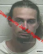 Booking photo of AUSTIN LEE BURCHELL Jr., Giles County, May 20, 2020