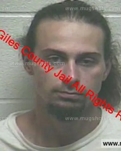 Booking photo of AUSTIN BURCHELL, Giles County, May 20, 2020