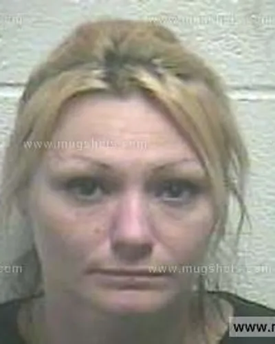 Booking photo of Kimberly Elizabeth Christianson, Giles County, Feb 12, 2015