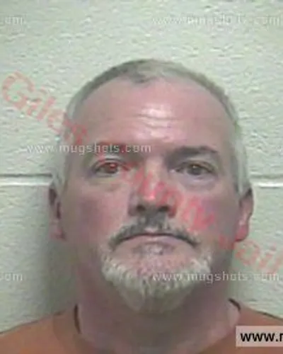Booking photo of Randall Vickers, Giles County, Apr 19, 2018