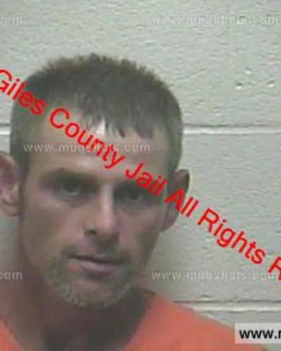 Booking photo of Josh Yokley, Giles County, Nov 9, 2019
