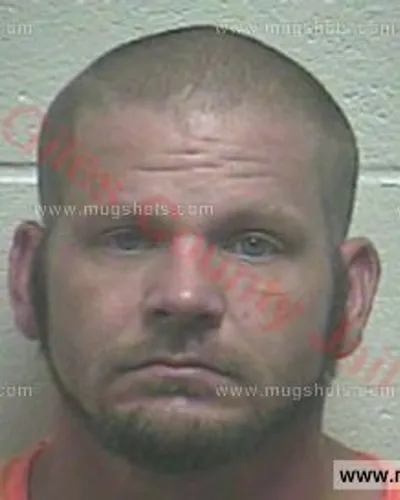 Booking photo of Wesley Runions, Giles County, Jul 31, 2017