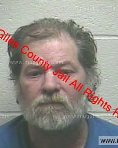 Booking photo of Robert Tomerlin, Giles County, Jan 14, 2020