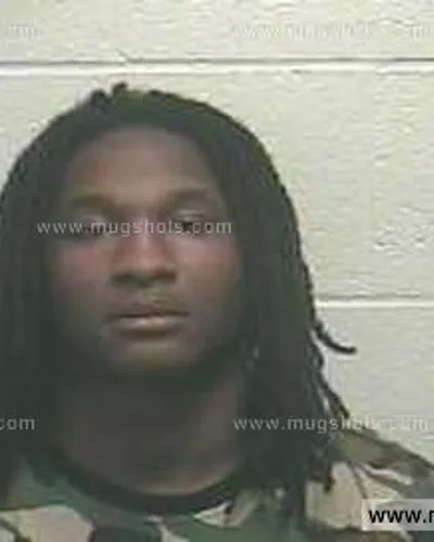 Booking photo of Tory Terrell Hardison, Giles County, May 23, 2014