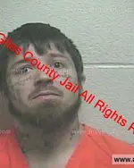 Booking photo of Justin Kyle Reynolds, Giles County, Jan 24, 2020