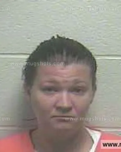 Booking photo of Rebecca Koonce, Giles County, Oct 18, 2014