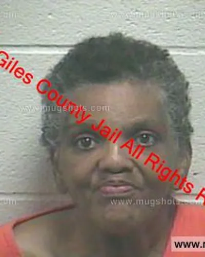 Booking photo of Trina Ann White, Giles County, Mar 25, 2019