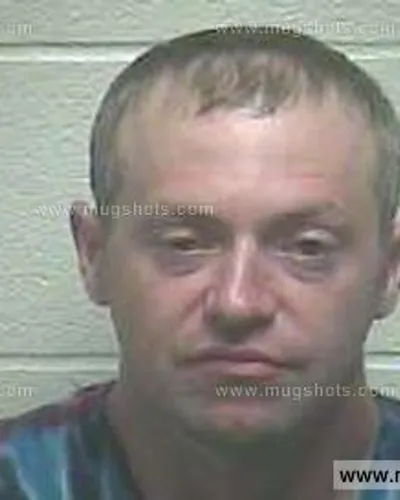 Booking photo of Justin Lewter, Giles County, May 11, 2014