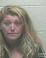 Booking photo of Kimberly Ann Vargas, Giles County, Aug 25, 2015