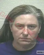Booking photo of Tammy Michelle Hampton, Giles County, Mar 30, 2017