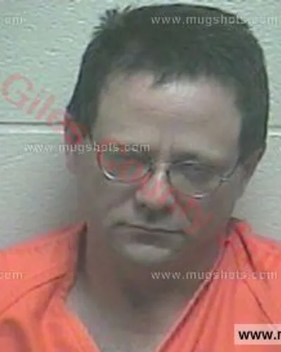 Booking photo of Hugh Kelley Gilliam, Giles County, Jan 5, 2017