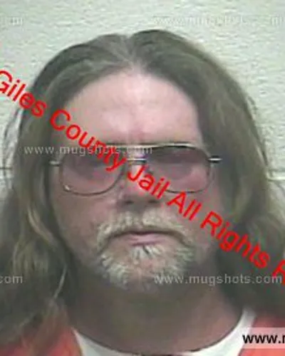 Booking photo of Kevin Bryant, Giles County, Feb 12, 2019