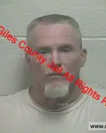 Booking photo of Dwayne David Benjamin, Giles County, Sep 27, 2019