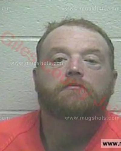 Booking photo of Patrick Kreg Jackson, Giles County, Apr 10, 2017