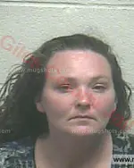 Booking photo of Melissa Janet Bishop, Giles County, Sep 24, 2015