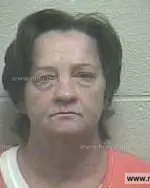 Booking photo of Connie Sue Norwood, Giles County, Aug 15, 2014