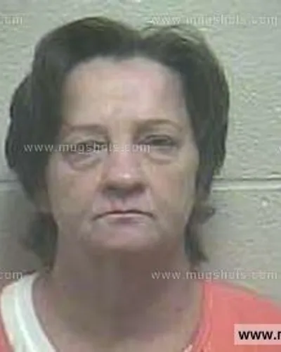 Booking photo of Connie Norwood, Giles County, Aug 15, 2014
