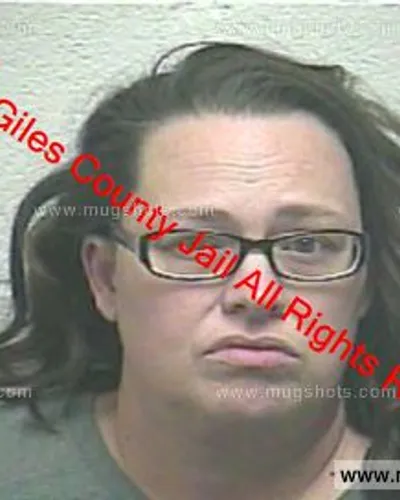 Booking photo of Amanda Wentzel, Giles County, Feb 22, 2019