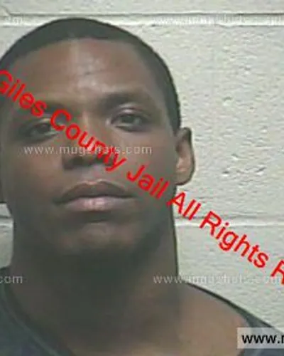 Booking photo of Marcellus Ross, Giles County, May 19, 2020