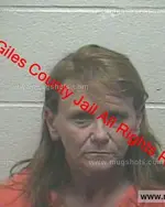 Booking photo of Theresa Dawn Duke, Giles County, Sep 27, 2019