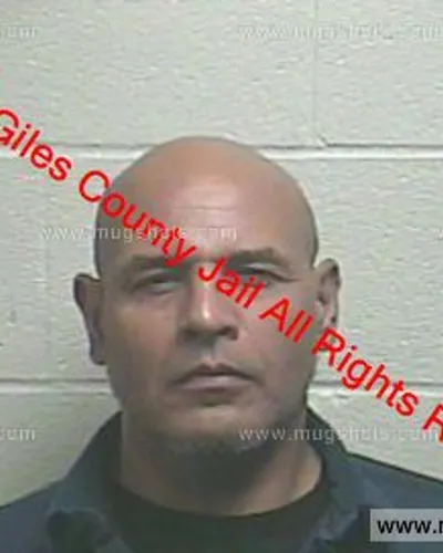 Booking photo of Hector Mulero, Giles County, Dec 7, 2019