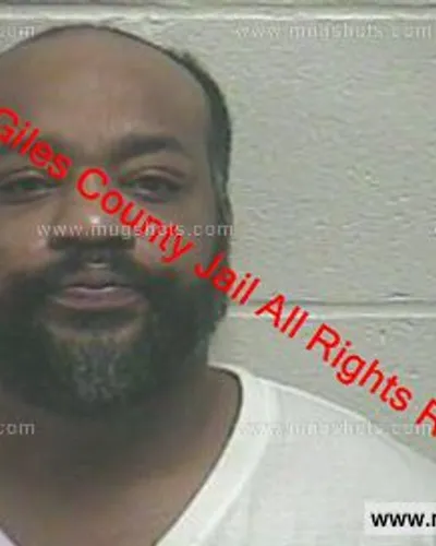 Booking photo of Curtis Daly, Giles County, Dec 25, 2018