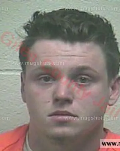 Booking photo of Nathan Patrick Sutton, Giles County, Apr 12, 2018