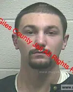 Booking photo of Anthony Curtis Blasingim, Giles County, Apr 11, 2019