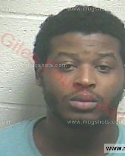 Booking photo of Julian Reese, Giles County, Jun 6, 2016
