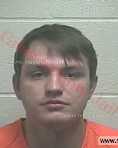 Booking photo of Patrick Benefield, Giles County, Jul 7, 2017