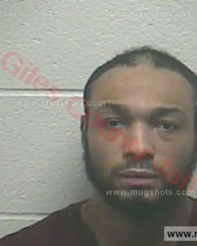 Booking photo of Kwamayne Ginn, Giles County, Dec 20, 2016