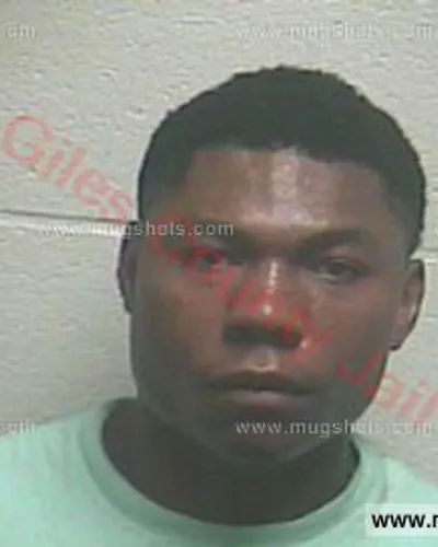 Booking photo of Solomon Askins, Giles County, Jun 18, 2016